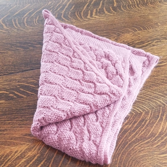 Knit Blanket Scarf - Picture 2 of 3